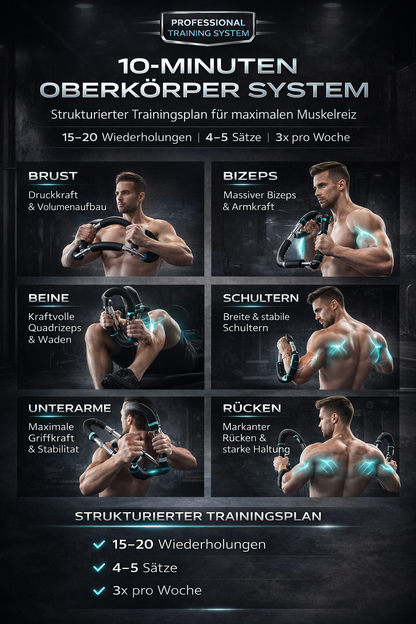 „Maximiere deine Oberkörperkraft – in nur 10 Minuten täglich“