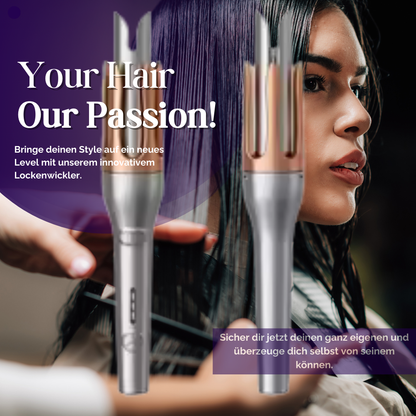 Perfekte Locken. Ohne Kampf. In Sekunden.